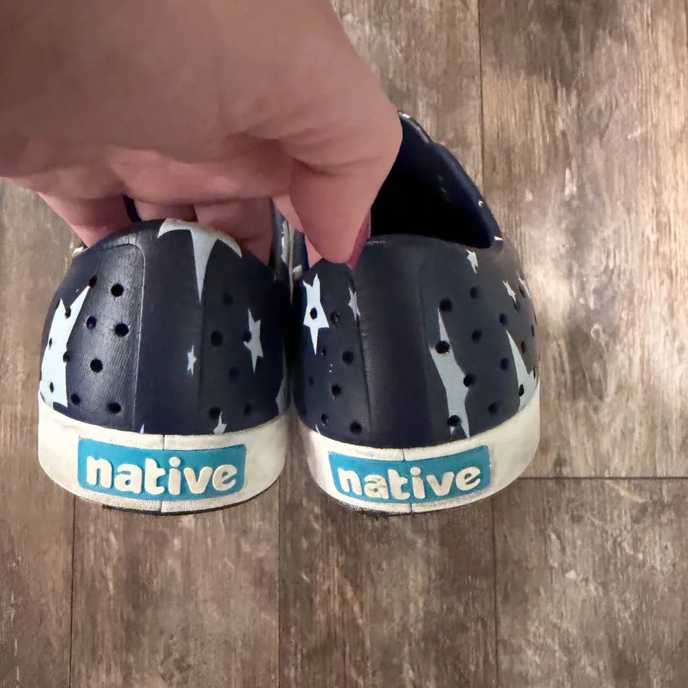 Native Mens Starry Navy Sandals